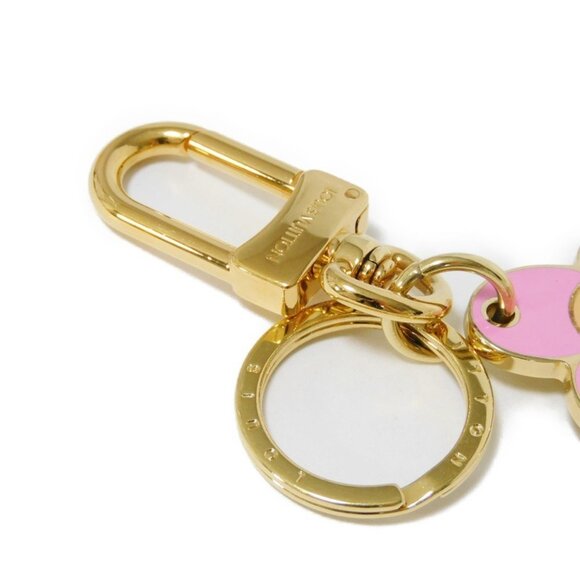 LOUIS VUITTON Black Monogram Keyring - Picture 9 of 11